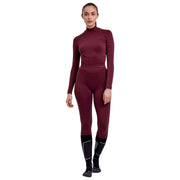 Collants 3/4 serrés Falke - Marron acajou
