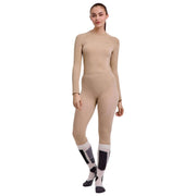 Collant 3/4 Regular Fit Falke Wool Technology - Beige Paille