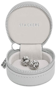 Stackers Oyster Travel Jewellery Box - Pebble Grey