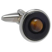 david-van-hagen-tiger-eye-saturn-sphere-cufflinks---brownblacksilver-34498404
