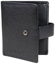 Dents Aire Bifold-Kartenhalter-Geldbörse – Schwarz