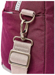 Petit sac de sport en toile recyclée Roka Gatwick - Rouge laque cerise