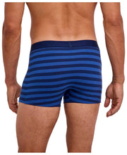 Falke Daily Comfort Striped Boxer Brief - Royal Blue