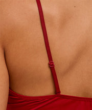 Falke Delicate Touch Chemise Top – Ventimiglia-Rot