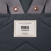 roka-finchley-a-small-recycled-canvas-backpack---faded-black-34462531