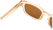 MessyWeekend Bruce Blue Light Sun Lesebrille – Braun/Pfirsichbeige