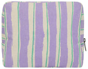 Hindbag Alix Extra Large Toiletry Bag - Green/Parma Stripes