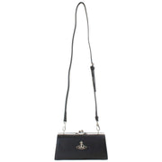 vivienne-westwood-saffiano-doll-xl-frame-bag---black-34463043