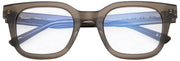 MessyWeekend Ozzy Blue Light Lesebrille – Klar/Olivgrün