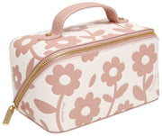 Alice Wheeler London Floral Mini Train Case – Rosa