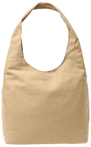 Roka Hoxton Grand sac à bandoulière en toile de coton - Safari Beige