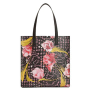 ted-baker-tullsa-floral-check-print-large-icon-tote-bag---black-34471306