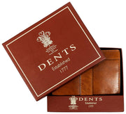 Dents Itchen Passcase Wallet - Cognac Brown