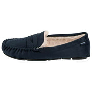 totes-toasties-suedette-moccasin-slippers---navy-34474181