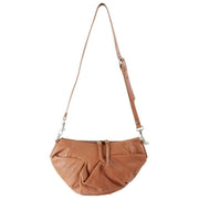 vivienne-westwood-agnes-supple-leather-small-shoulder-bag---honey-browndark-silver-35905086