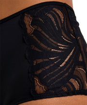 Falke Delicate Touch Mid Waist Slip – Schwarz