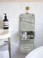 Stackers Kleine hangende toilettas - Saliegroen