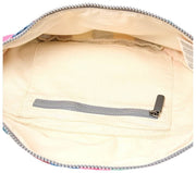 Roka Kleine Gürteltasche aus Baumwollcanvas von Mill Hill – breit, mehrfarbig gestreift