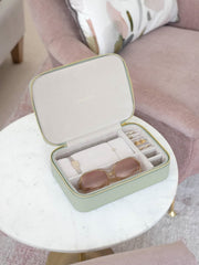Stackers Reissieraden- en accessoiredoos - Saliegroen