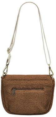 Hindbag Margault Teddy Umhängetasche – Braun