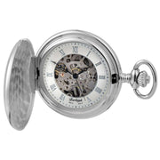 burleigh-hunter-mechanical-pocket-watch---chrome-silver-34481374