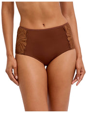 Falke Delicate Touch Mid Waist Briefs - Deer Brown