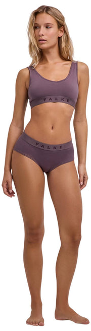 Falke Daily Comfort 2-pack hipsterslip - roze/paars
