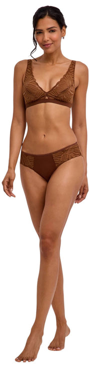Falke Delicate Touch Briefs - Deer Brown