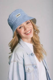 Hindbag Bob Bucket Hat - Denim Blue