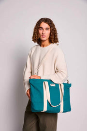 Hindbag Jean Weekend Bag - Peacock Blue