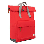 roka-canfield-b-medium-recycled-nylon-backpack---chilli-oil-red-34460617