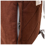 Roka Hampton kleine katoenen canvas rugzak - Lindt Brown