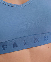 Falke Daily Comfort Lot de 2 brassières bustier - Bleu/Beige