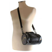 fred-perry-tonal-mini-barrel-bag---blackgold-34390595