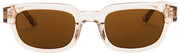 MessyWeekend Leon Blue Light Zonneleesbril - Bruin/Paloma Beige