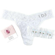 hanky-panky-i-do-low-rise-thong-and-garter-set---shimmer-white-34460046