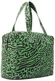 Sac fourre-tout moyen en toile de coton Roka Sloane - Vert artichaut