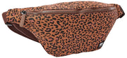 Roka Mill Hill Cotton Canvas Bum Bag - Mini Leopard Brown