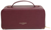 Alice Wheeler London Luxus-Zugkoffer – Beerenrot
