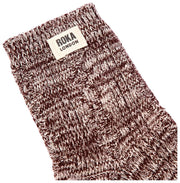 Roka Wallace Crew Socken – Coco Brown