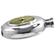 english-pewter-company-6oz-celtic-disc-flask---silvergold-34473098