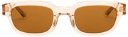 MessyWeekend Bruce Blue Light Sun Lesebrille – Braun/Pfirsichbeige