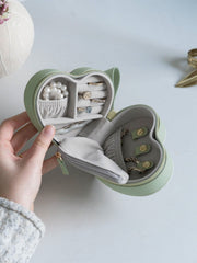 Boîte à bijoux Stackers Heart Travel Mama - Vert