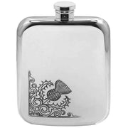 english-pewter-company-6oz-corner-thistle-purse-flask---silver-34473386