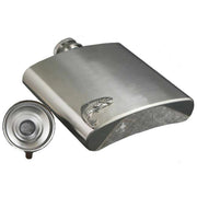 english-pewter-company-6oz-stainless-steel-trout-hip-flask---silver-34391683