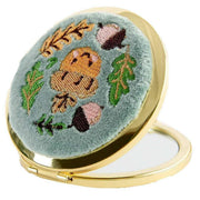 powder-embroidered-happy-acorn-compact-mirror---ice-blue-34477453