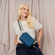 Elie Beaumont Crossbody Tas - Baltisch Blauw