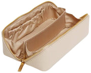 Alice Wheeler London Luxuriöser kleiner Zugkoffer – Steinbeige