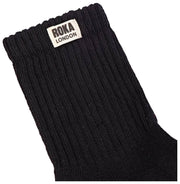 Roka Windsor Crew Socken – Schwarz