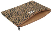 Hindbag Ava Medium 15inch Laptop Case - Leopard Cinnamon Brown
